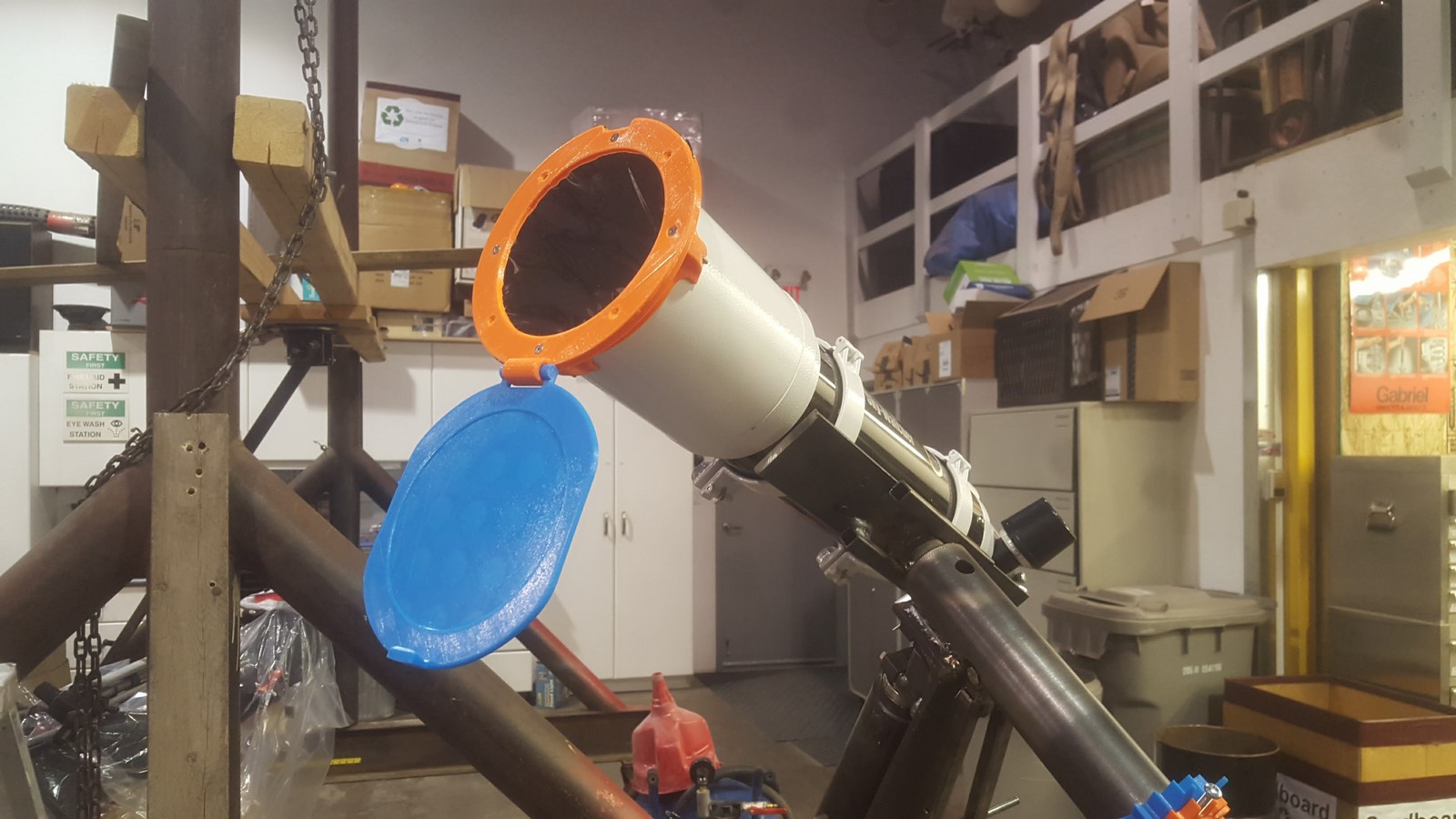 3D Printed Solar Filter for Telescope